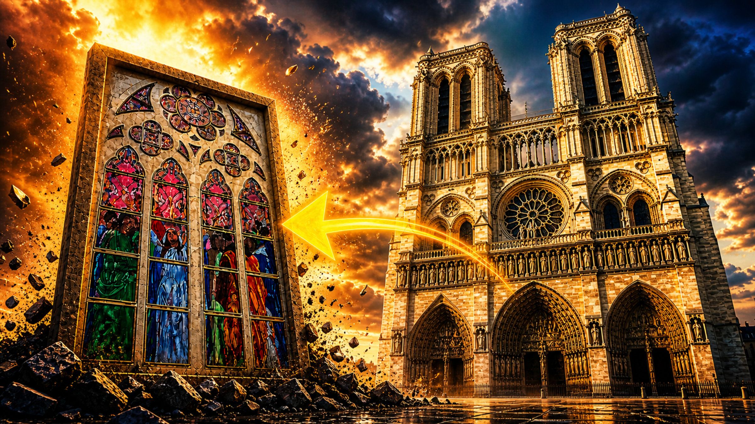 Vitraux de Notre-Dame de Paris